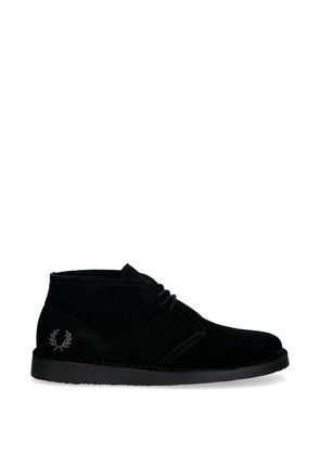 Fred Perry Hawley lace-up fastening desert boots - Black