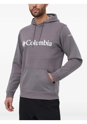 Columbia logo-print hoodie - Grey