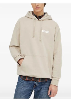 Levi's drawstring logo hoodie - Neutrals