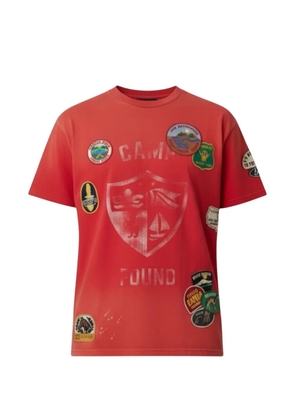 FOUND embroidered patches T-shirt