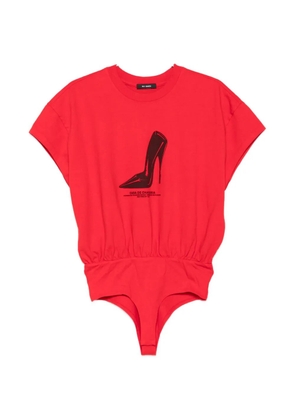 Willy Chavarria logo-print T-shirt - Red