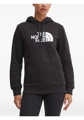 The North Face logo-print hoodie - Black