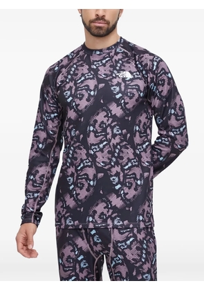 The North Face printed long-sleeved skiwear - Black