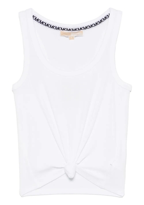 Michael Michael Kors knot-detail tank top - White