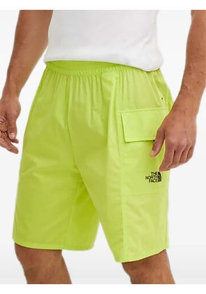 The North Face elasticated-waist cotton cargo shorts - Green