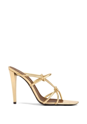 Giuseppe Zanotti knotted 90mm sandals - Gold