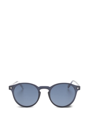 Snob Dogui clip-on round-frame sunglasses - Blue