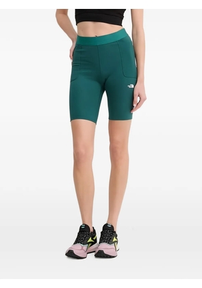 The North Face logo-detail shorts - Green