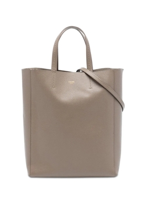 Celine Pre-Owned 2019 Small Grained Calfskin Vertical Cabas satchel - Brown