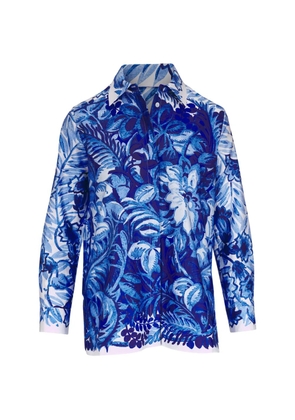 rani arabella Corsica floral shirt - Blue
