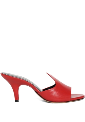 Jude 75mm Mercy heeled sandals - Red