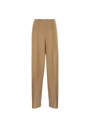 Max Mara pressed-crease trousers - Neutrals