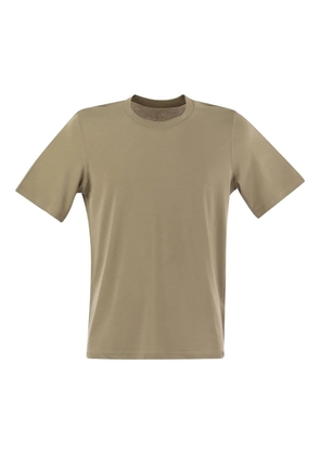 Majestic Filatures crew neck short-sleeved T-shirt - Neutrals