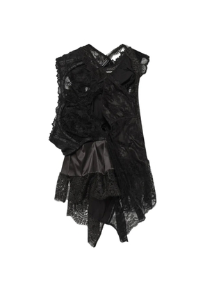 Junya Watanabe V-neck top - Black