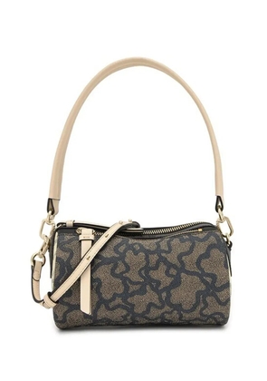 TOUS mini Kaos Icon logo-pattern barrel bag - Blue