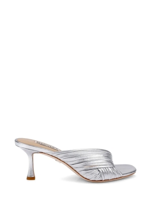 Badgley Mischka Winta knotted sandals - Silver