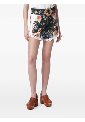 FARM Rio floral-print shorts - Green