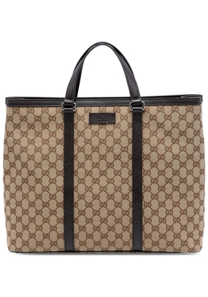 Gucci Pre-Owned 2016-2026 GG Canvas Joy Tote satchel - Neutrals