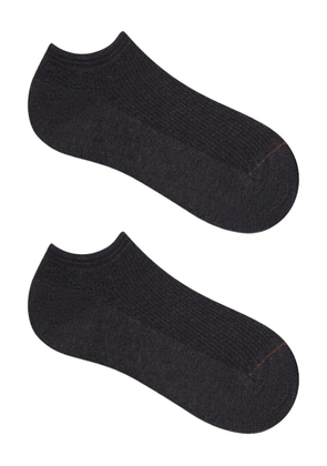 Zegna ribbed socks - Grey