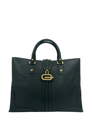 Gucci Pre-Owned 2000-2015 Large Leather Junco tote bag - Black