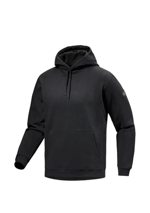 Arc'teryx Emblem hooded kangaroo-pocket hoodie - Black