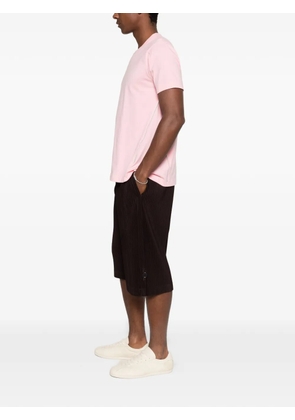 Comme Des Garçons Shirt side-zip T-shirt - Pink