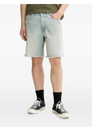 Levi's Pride 468 frayed-hem denim shorts - Blue