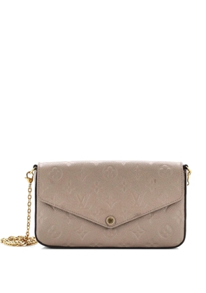 Louis Vuitton Pre-Owned Felicie Pochette Monogram Empreinte Leather crossbody bag - Neutrals