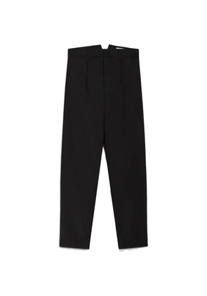 Pence Liam pleated-front tailored trousers - Black