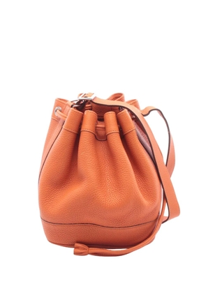 Hermès Pre-Owned 2008 Taurillon Clemence Market PM bucket bag - Orange