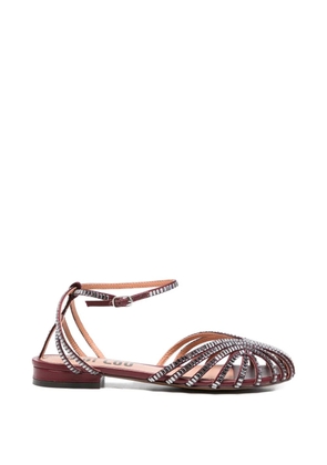 Bibi Lou embellished strap sandals - Red