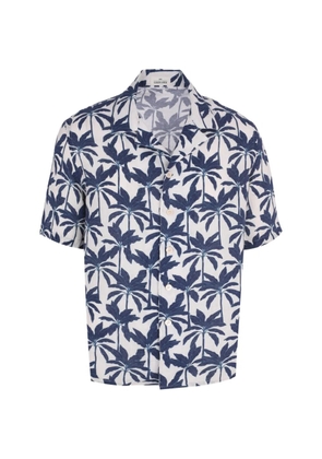 Alessandro Gherardi palm print shirt - White