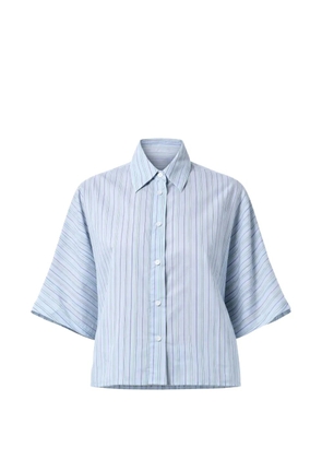 AGOLDE Merrin striped shirt - Blue