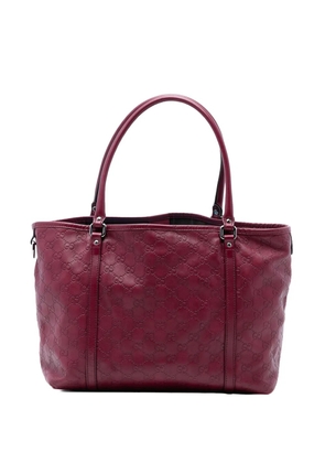 Gucci Pre-Owned 2016-2026 Medium Guccissima Joy tote bag - Red