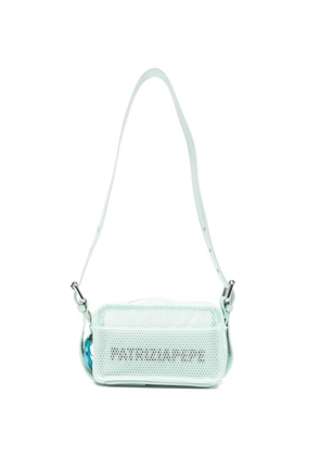 Patrizia Pepe small In My Space mesh shoulder bag - Green