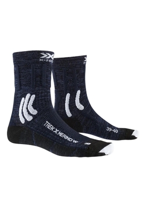 X-Socks logo-detail performance socks - Blue