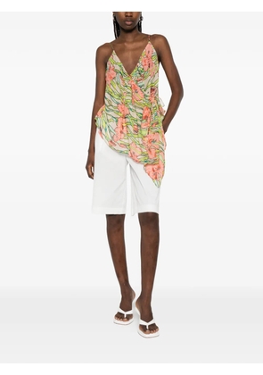 PINKO Asia printed top - Neutrals