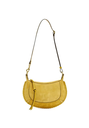 ISABEL MARANT Oskan Moon suede shoulder bag - Yellow
