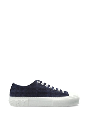 Burberry lace-up platform sneakers - Blue