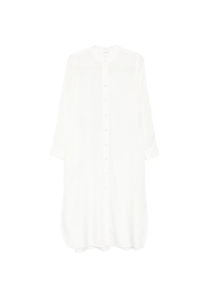 P.A.R.O.S.H. Saxon buttoned midi dress - Neutrals