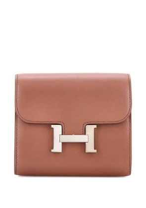 Hermès Pre-Owned Constance Wallet Tadelakt Compact small wallets - Grey