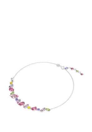 Swarovski crystal-embellished necklace - Silver