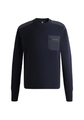 Fusalp Tevan chest-pocket sweater - Blue