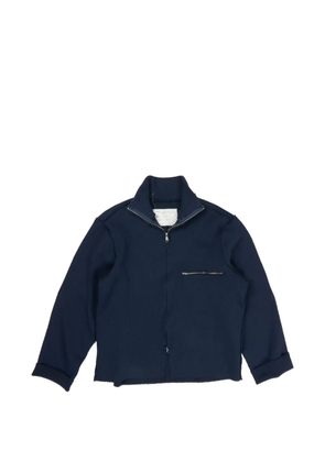 Camiel Fortgens zip-up cardigan - Blue