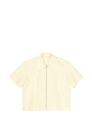 Camiel Fortgens zip-up shirt - Yellow