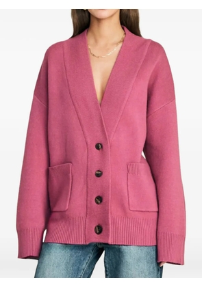 SEROYA Carley V-neck cardigan - Pink