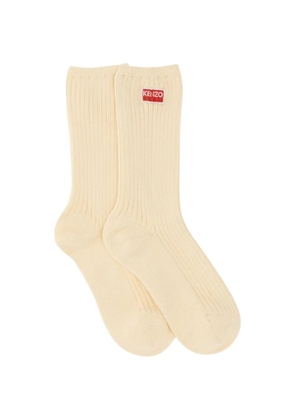 Kenzo logo socks - Neutrals