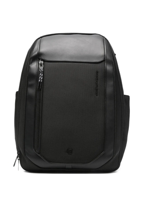 PIQUADRO zip backpack - Black