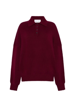 Emerson Renaldi polo-neck cardigan - Red