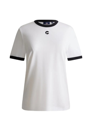 Fusalp Tanixa contrast-trim logo T-shirt - White